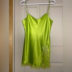 2/$25 Vintage Silk & Satin Nighty Teddy Lingerie